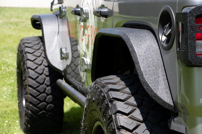 Load image into Gallery viewer, Fishbone Offroad JT Gladiator 2020-Current Rear Steel Elite Fenders
