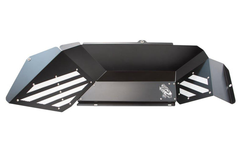 Load image into Gallery viewer, Fishbone Offroad Rear 2020-current JT Gladiator Black Aluminum Inner Fenders
