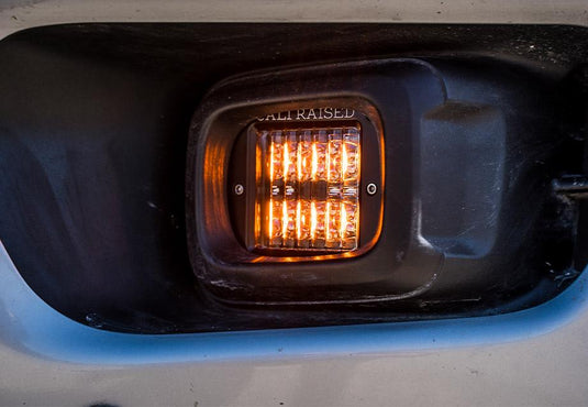 Cali Raised LED 2019-2022 Ford Ranger LED Fog Light Pod Replacements Brackets Kit