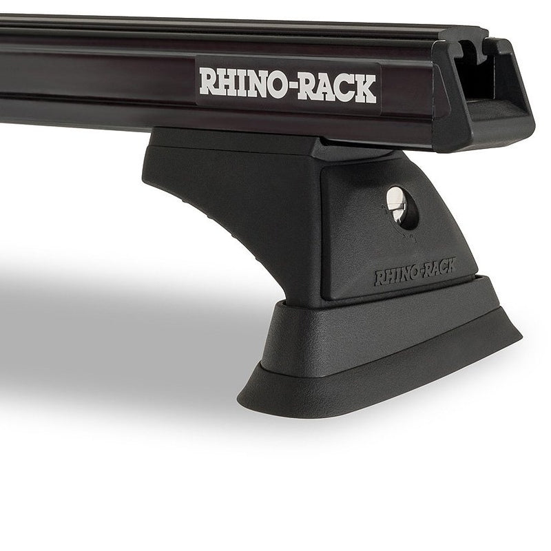 Load image into Gallery viewer, Rhino Rack Heavy Duty RCH Black 3 Bar Roof Rack 100 Series Land Cruiser

