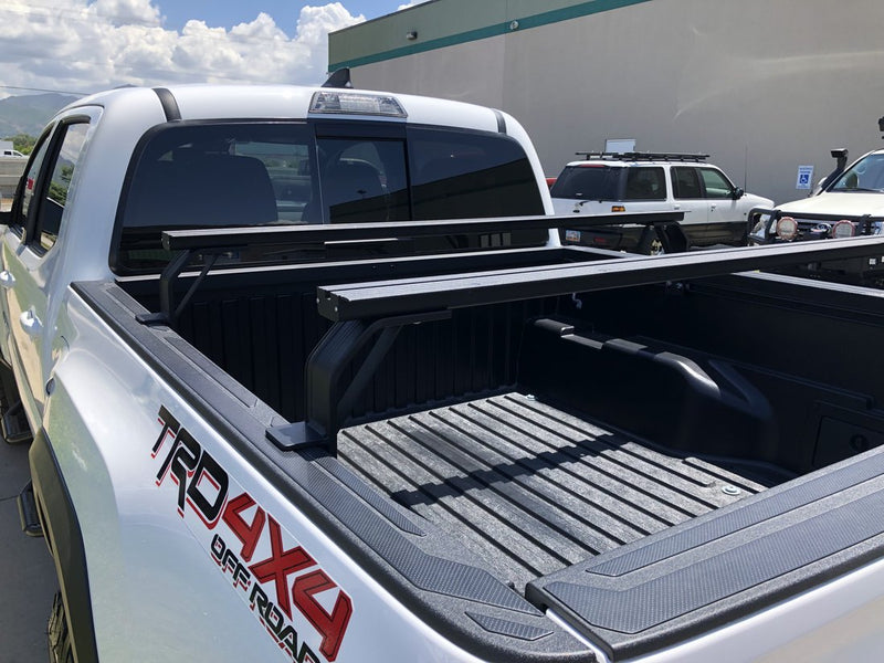 Load image into Gallery viewer, Eezi-Awn Toyota Tacoma K9 Bed Rail Load Bar Kit
