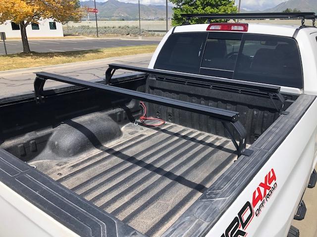 Load image into Gallery viewer, Eezi-Awn Toyota Tundra Gen 3 K9 Bed Rail Load Bar Kit
