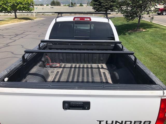 Load image into Gallery viewer, Eezi-Awn Toyota Tundra Gen 3 K9 Bed Rail Load Bar Kit

