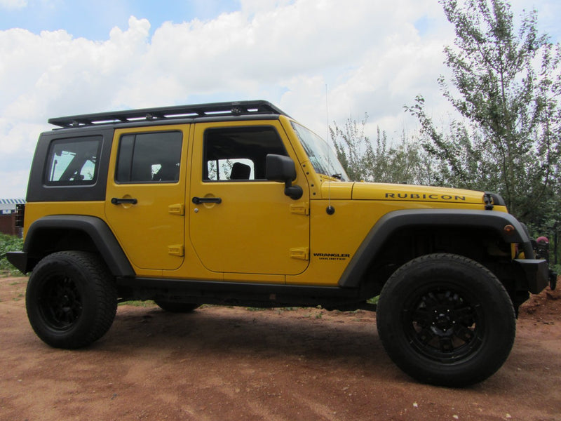 Load image into Gallery viewer, Eezi-Awn Jeep Wrangler JK K9 Roof Rack Kit
