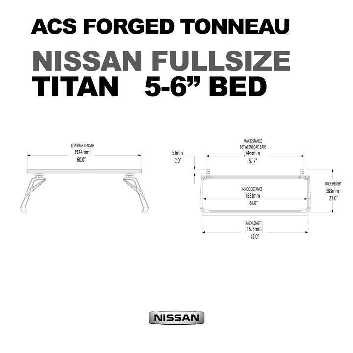 Load image into Gallery viewer, Leitner ACS Forged Tonneau Rails Only- Nissan
