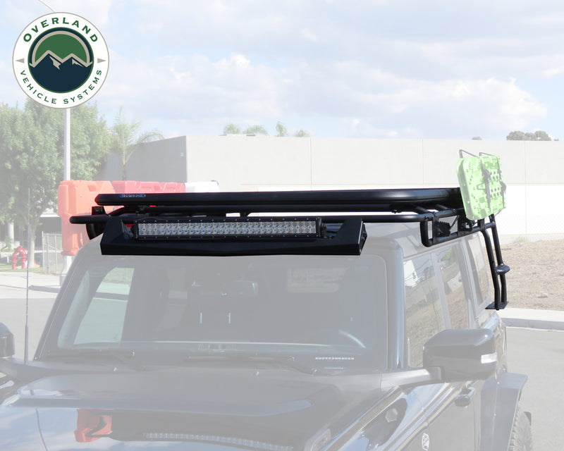 Load image into Gallery viewer, Overland Vehicle Systems King 4WD Roof Rack 2021 – 2023 Ford Bronco 4 Door with Hard Top
