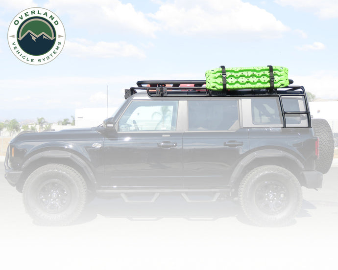 Overland Vehicle Systems King 4WD Roof Rack 2021 – 2023 Ford Bronco 4 Door with Hard Top