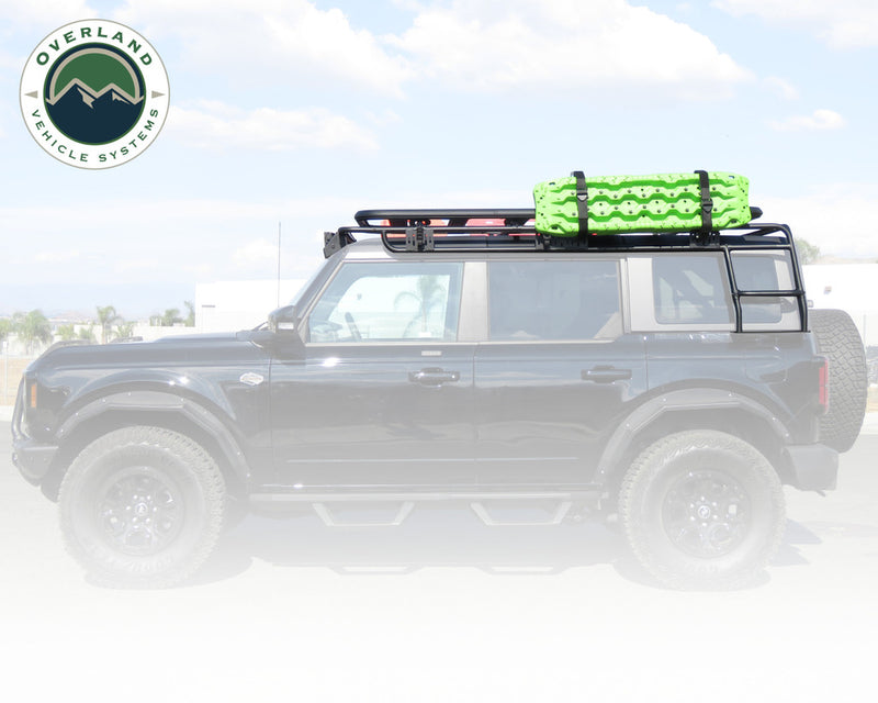 Load image into Gallery viewer, Overland Vehicle Systems King 4WD Roof Rack 2021 – 2023 Ford Bronco 4 Door with Hard Top
