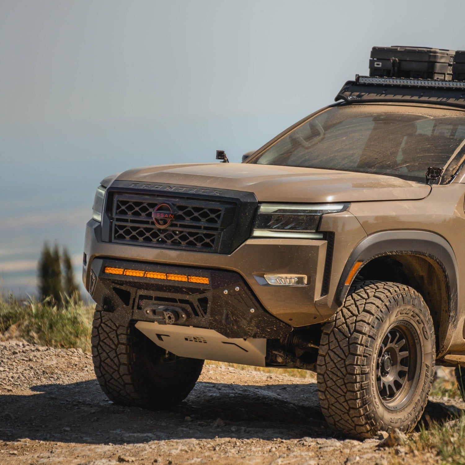 CBI Off Road Nissan Frontier Covert Front Bumper 2022 Current Roof CBI Off Road Nissan Frontier Covert Front Bumper 2022 Current Roof
