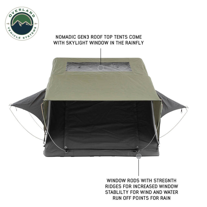 Load image into Gallery viewer, Overland Vehicle Systems Nomadic 2 Standard Roof Top Tent
