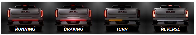 Load image into Gallery viewer, Putco 60&quot; Red Blade Direct Fit Kit w/ Factory LED Taillamps- Ford
