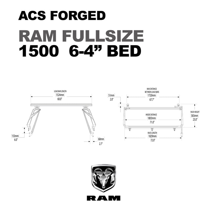 Load image into Gallery viewer, Leitner Active Cargo System ACS Forged Bed Rack - Ram
