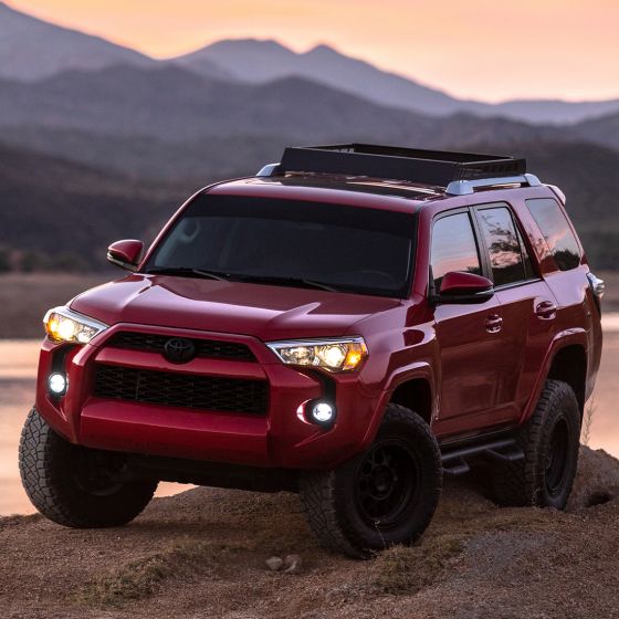 Load image into Gallery viewer, Rigid 2014+ Tundra/4Runner &amp; 2016+ Tacoma SAE YLW Fog Mount Kit
