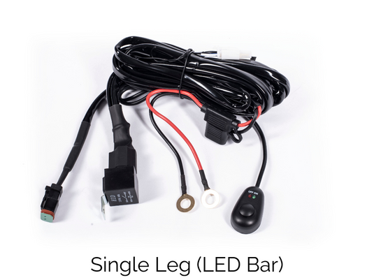 Cali Raised LED - Wiring Harness - Single Leg