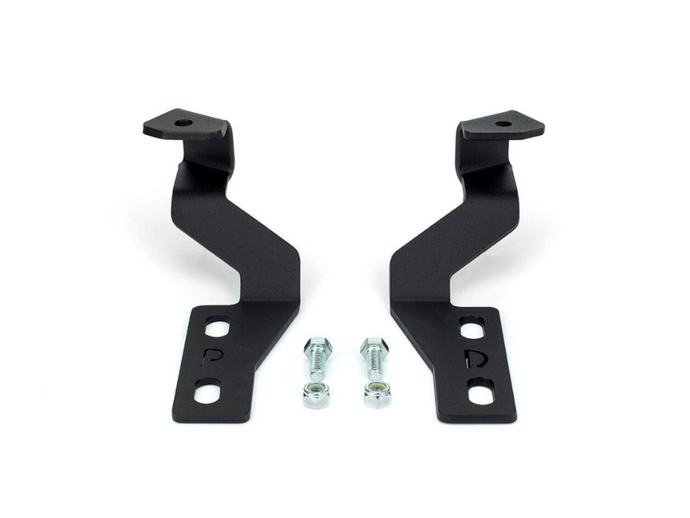 Cali Raised LED 2003-2009 Toyota 4runner Low Profile Ditch Light Mounting Brackets