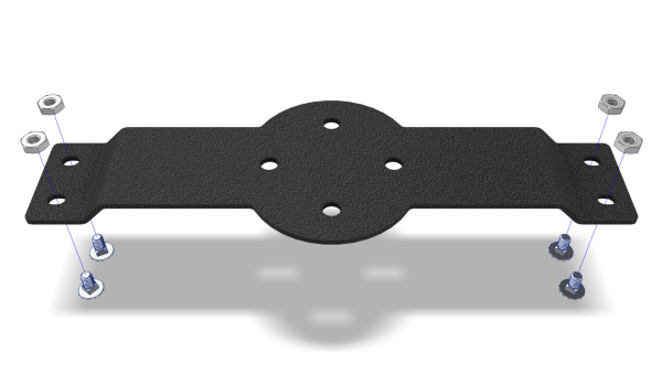 Load image into Gallery viewer, Prinsu RotoPax Mount – Dual Crossbar Mount
