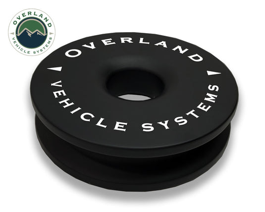 Overland Vehicle Systems Combo Pack Soft Shackle 5/8" 44,500 lb. and Recovery Ring 6.25" 45,000 lb. Black