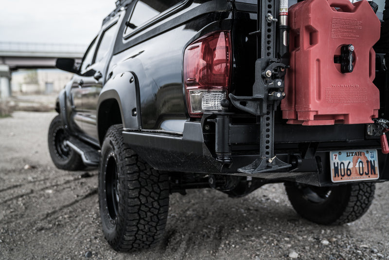 Load image into Gallery viewer, CBI Off Road 3rd Gen Toyota Tacoma High Clearance Rear Bumper | 2016-2022
