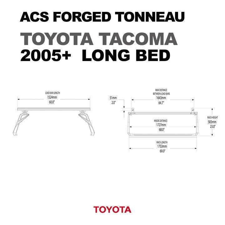 Load image into Gallery viewer, Leitner ACS Forged Tonneau Rails Only- Toyota Tacoma
