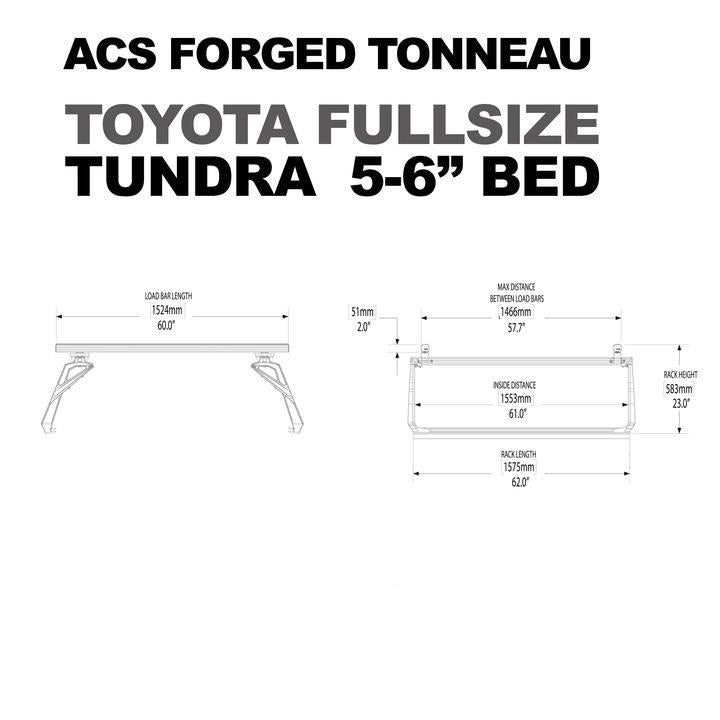 Load image into Gallery viewer, Leitner ACS Forged Tonneau Rack Only- Toyota Tundra
