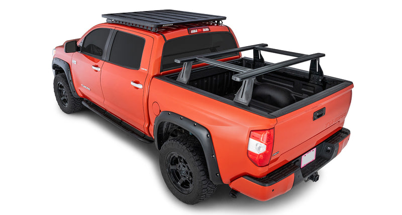 Load image into Gallery viewer, Rhino Rack Reconn-Deck 2 Bar Truck Bed System w/ 2 NS Bars- Toyota Tundra
