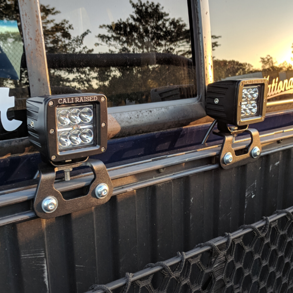 Cali Raised LED Toyota Truck Bed Rail LED Pod Combo