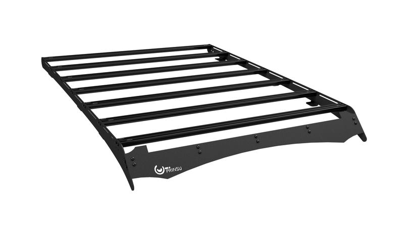 Load image into Gallery viewer, Prinsu 3rd Gen Toyota Tundra Crewmax Roof Rack | 2022
