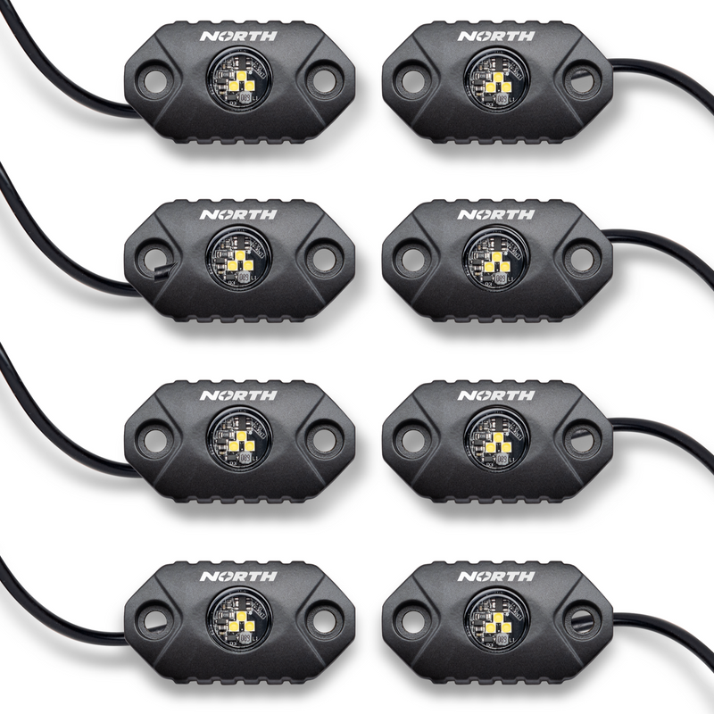 Load image into Gallery viewer, North Lights Set of 8 Rock Lights - Single Color
