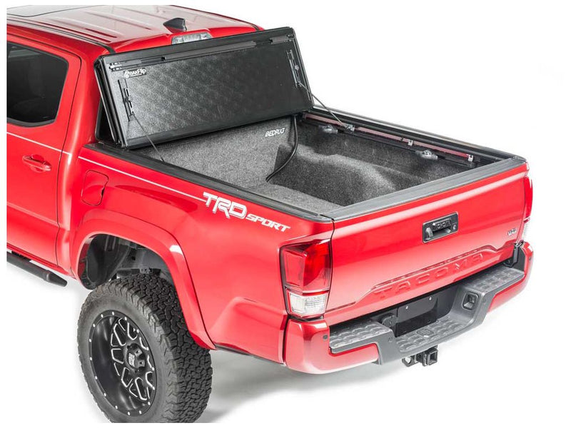 Load image into Gallery viewer, BAKFlip FiberMax Truck Bed Cover 2016-2021 Tacoma w/ Deck Rail System
