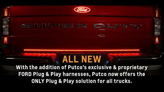 Putco 60" Red Blade Direct Fit Kit 2004-2016- Ford