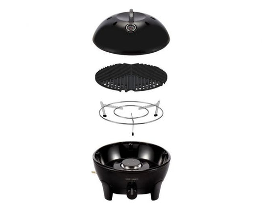 Front Runner Citi Chef 40 / Black / Portable 4 Piece / Gas Barbeque / Camp Cooker - BY CADAC