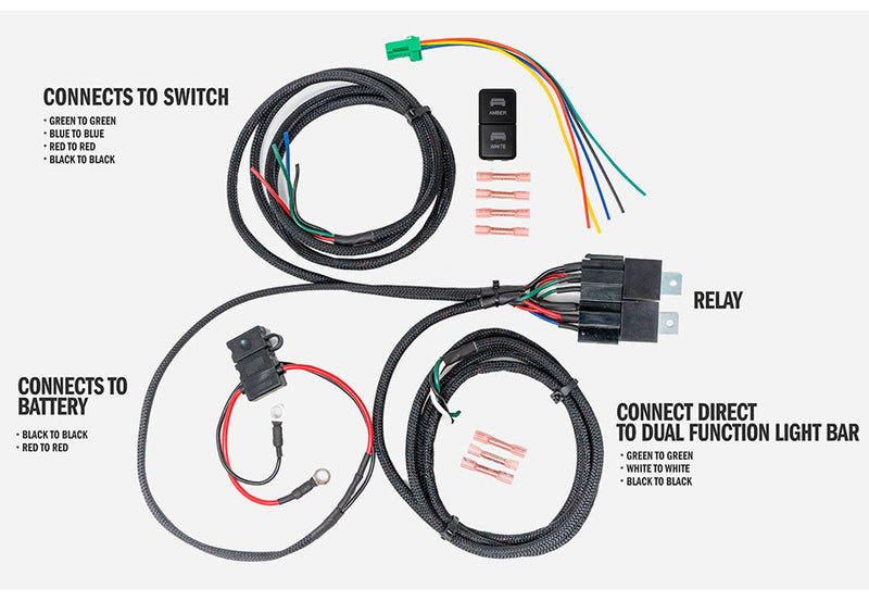 Load image into Gallery viewer, dual function wire harness and switch
