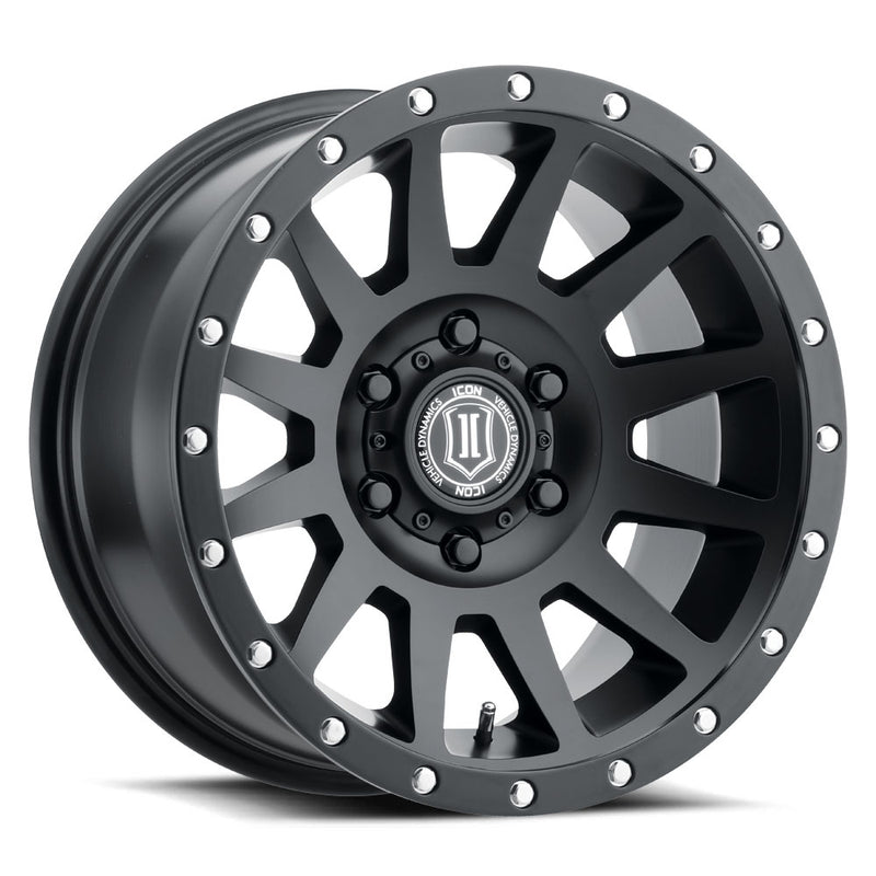 Load image into Gallery viewer, ICON Vehicle Dynamics Compression/ Satin Black
