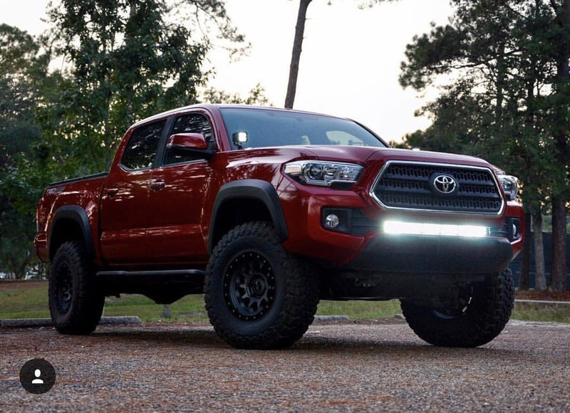 Load image into Gallery viewer, Cali Raised LED 2016-2022 Toyota Tacoma 32&quot; Lower Bumper Hidden LED Light Bar Kit
