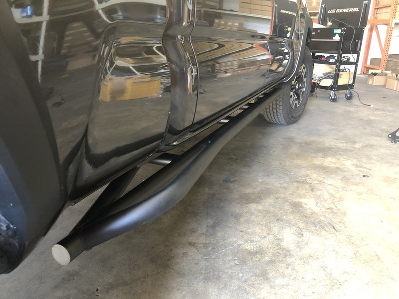 Load image into Gallery viewer, Cali Raised LED 2005-2021 Toyota Tacoma Trail Edition Rock Sliders
