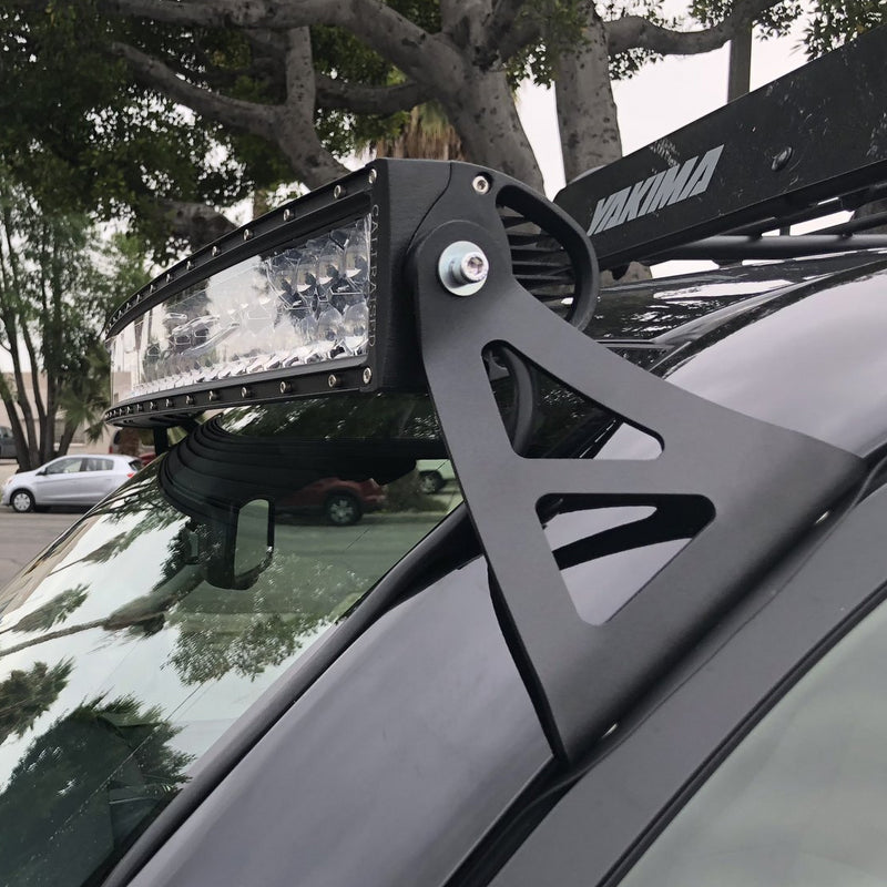 Load image into Gallery viewer, Cali Raised LED 2003-2021 Toyota 4Runner 52&quot; Curved LED Light Bar Roof Combo
