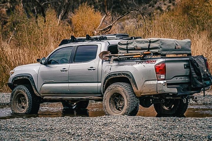 BillieBars Cross Bar System - Toyota Tacoma (2005-Present) – Roof Top ...