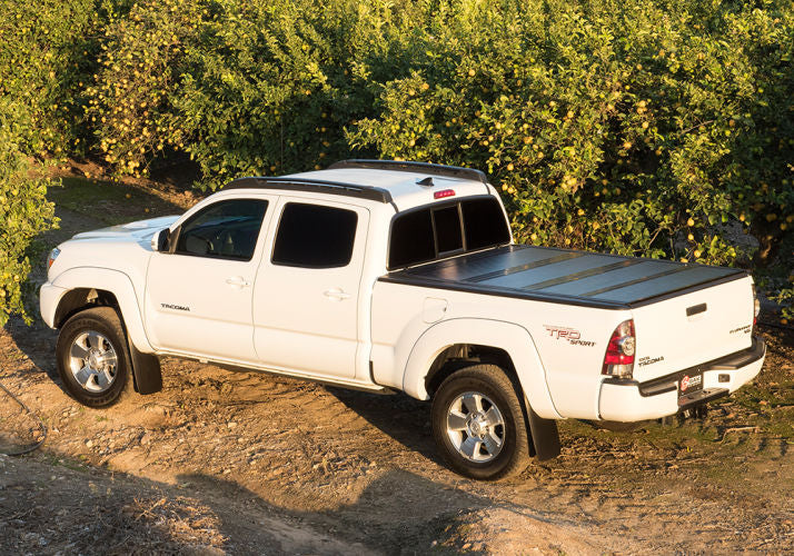 Load image into Gallery viewer, BAKFlip G2 Tonneau Cover 2005-2021 Toyota Tacoma w/ Deck Rail System
