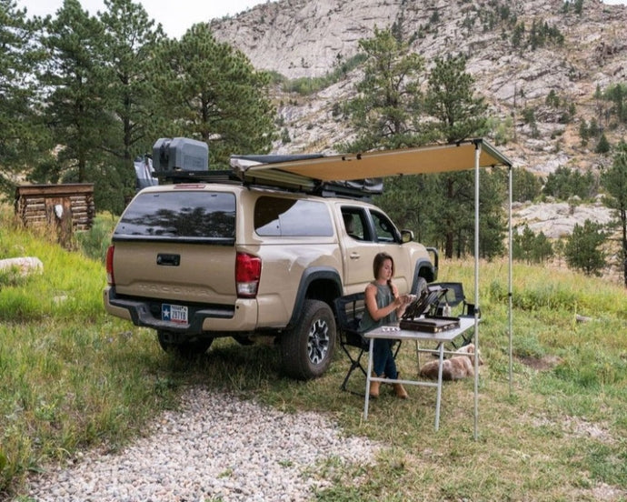 Front Runner Truck Canopy, Camper, or Trailer Slimline II Rack Kit- Tall/No OEM Track Included