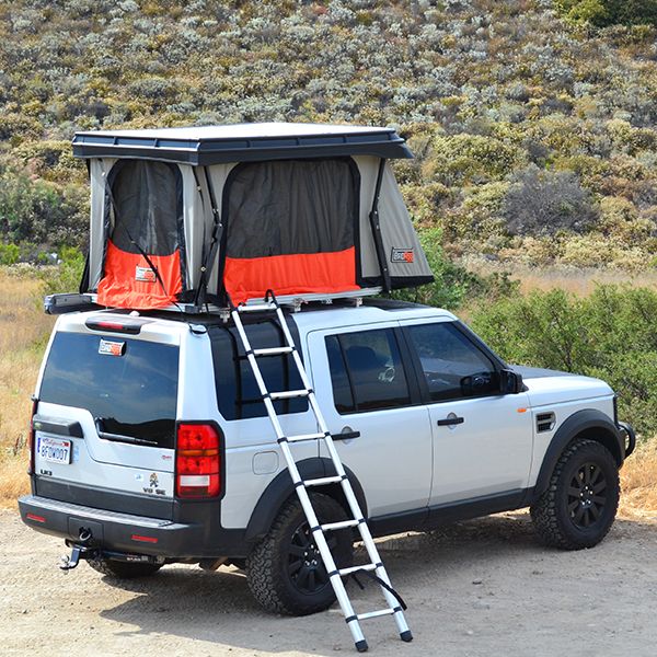 Load image into Gallery viewer, Badass Tents 2005-2016 Land Rover LR3/LR4/ Discovery 3/Discovery 4 CONVOY® Rooftop Tent
