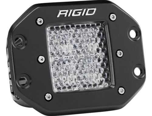 Rigid D-Series PRO Flood Diffused Flush Mount-Black